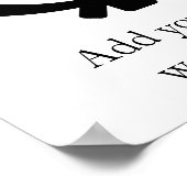 ワアバ |靭性と回復力のシンボル ポスター (角)