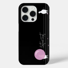 ワイおもしろいヤブラックのバブルバングル iPhone 16ケース