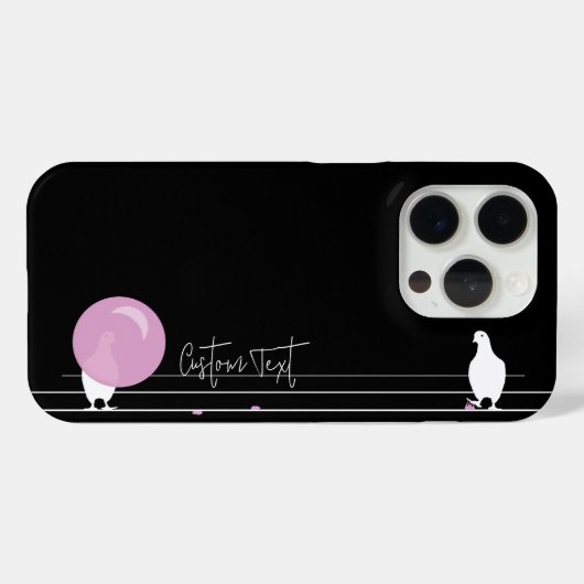 ワイおもしろいヤブラックのバブルバングル Case-Mate iPhoneケース (裏面 (横))