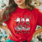 ワイおもしろいンとクリスマスウィメンズティー Tシャツ