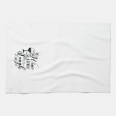 ワイおもしろいンと少し笑う キッチンタオル (横)