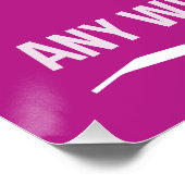 ワイおもしろいンのペアリング：任意のワインとマイマウス ポスター (コーナー)