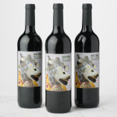ワイおもしろいンサファリワインラベル！ワインラベル ワインラベル (ボトル)