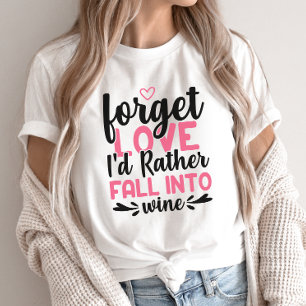 ワイおもしろいンシャツバレンタユーモアのあるインワイン Tシャツ