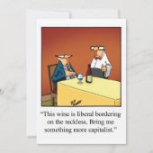 ワイおもしろいンテイスティングパーティの招待状「スペクチクル」 招待状 (正面)