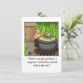 ワイおもしろいンテイスティングパーティの招待状 招待状 (スタンド正面)