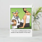 ワイおもしろいンテイスティングパーティの招待状 招待状 (スタンド正面)