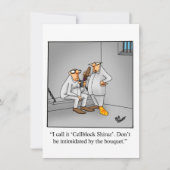 ワイおもしろいンテイスティングパーティの招待状 招待状 (正面)