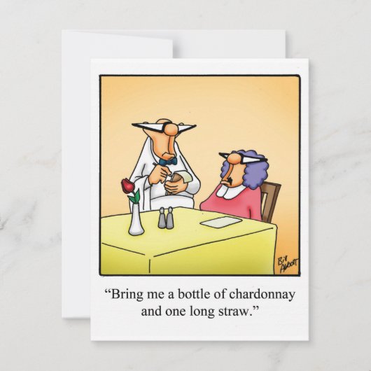 ワイおもしろいンテイスティングブライダルシャワーパーティの招待状 招待状 (正面)