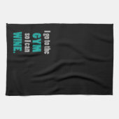 ワイおもしろいントレーニング キッチンタオル (横)