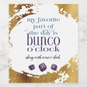 ワイおもしろいンバンコパーティー ワインラベル (シングルラベル)