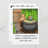 ワイおもしろいンパーティの招待状「斑点」 招待状 (正面/裏面)