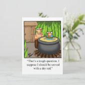 ワイおもしろいンパーティの招待状「斑点」 招待状 (スタンド正面)