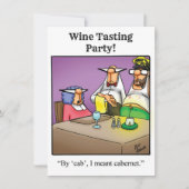 ワイおもしろいンパーティーユーモア招待状 招待状 (正面)