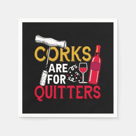 ワイおもしろいンパーティーワードアート スタンダードカクテルナプキン (正面)