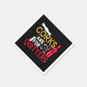 ワイおもしろいンパーティーワードアート スタンダードカクテルナプキン (角)