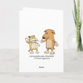 ワイおもしろいンピナタ誕生日カード カード (裏面)