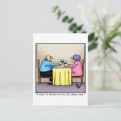 ワイおもしろいンポストカード「斑点」 ポストカード (スタンド正面)