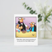 ワイおもしろいンポストカード「斑点」 ポストカード (スタンド正面)