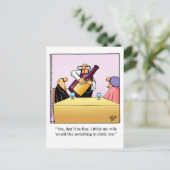 ワイおもしろいンポストカード「斑点」 ポストカード (スタンド正面)