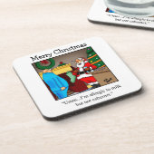 ワイおもしろいンユーモアコースターセット コースター (左側)