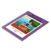 ワイおもしろいンユーモアノート ノートブック (左側)