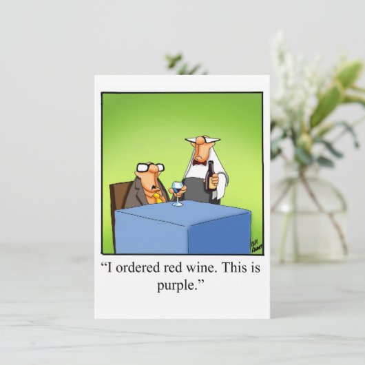 ワイおもしろいンユーモアパーティの招待状 招待状 (スタンド正面)