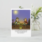 ワイおもしろいンユーモアパーティの招待状 招待状 (スタンド正面)