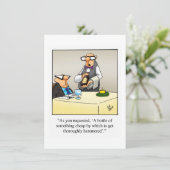 ワイおもしろいンユーモアパーティの招待状 招待状 (スタンド正面)