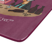 ワイおもしろいンユーモア切断板 カッティングボード (角)