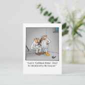 ワイおもしろいンユーモア葉書 ポストカード (スタンド正面)