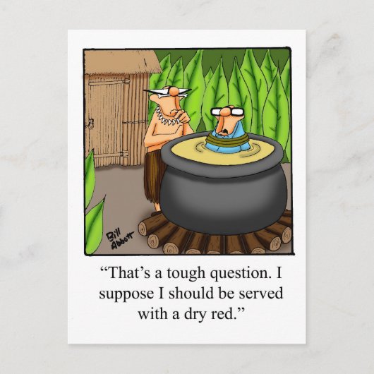 ワイおもしろいンユーモア葉書「斑点」 ポストカード (正面)