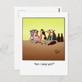 ワイおもしろいンユーモア葉書「斑点」 ポストカード (正面/裏面)