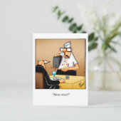 ワイおもしろいンユーモア葉書「斑点」 ポストカード (スタンド正面)