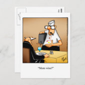 ワイおもしろいンユーモア葉書「斑点」 ポストカード (正面/裏面)