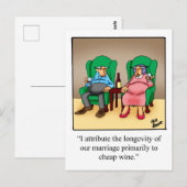 ワイおもしろいンユーモア葉書「斑点」 ポストカード (正面/裏面)