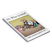 ワイおもしろいンユーモア雑誌のギフト ノートブック (右側)