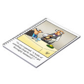 ワイおもしろいンユーモア雑誌のギフト ノートブック (左側)