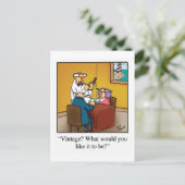 ワイおもしろいンユーモア"ヴィンテージ?" ポストカード (スタンド正面)