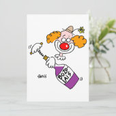 ワイおもしろいンラバーマンガートイスティングパーティの招待状 招待状 (スタンド正面)