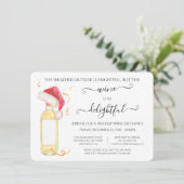 ワイおもしろいン交換ホリデークリスマスパーティーインビタ 招待状 (スタンド正面)