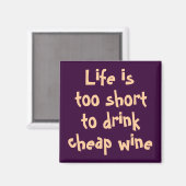 ワイおもしろいン引用文ユニーク冷蔵庫用マグネット マグネット (正面/裏面)