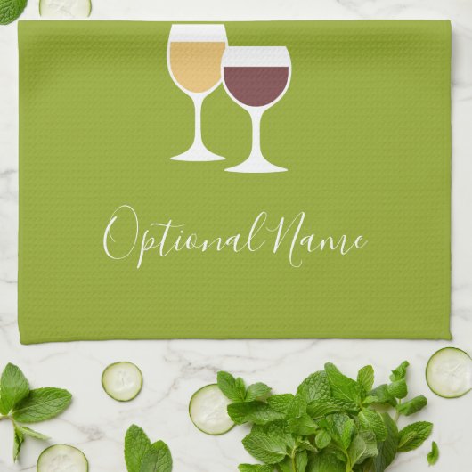 ワイおもしろいン引用文 – 私は私のパティオでワインを飲む キッチンタオル (折り畳み)