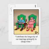 ワイおもしろいン漫画ギフト！ ポストカード (正面/裏面)