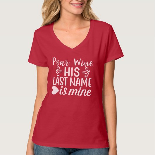 ワイおもしろいン結婚の言葉を入れる Tシャツ (正面)