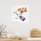 ワイおもしろいン試飲パーティーポスター ポスター (キッチン)