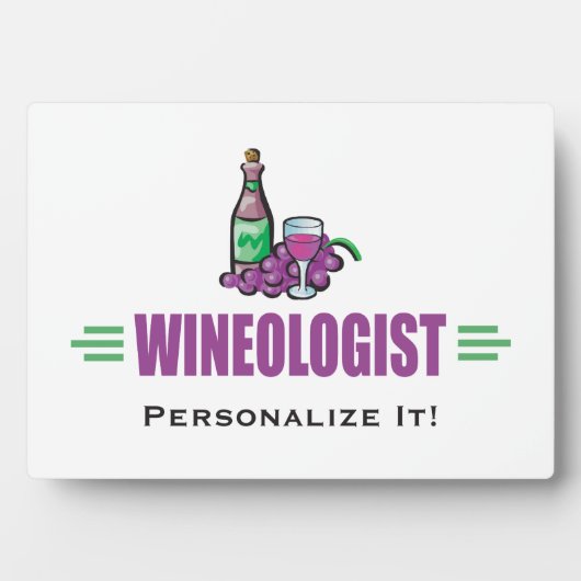 ワイおもしろいン飲料ワイナリー試飲の看板 フォトプラーク (正面)