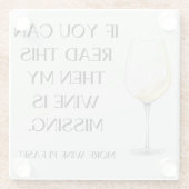 ワイおもしろいン飲用ギフト ガラスコースター (裏面)