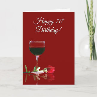 ワイおもしろいン70th誕生日カード カード
