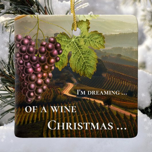 ワイおもしろいン・クリスパーソナライズされたマス セラミックオーナメント